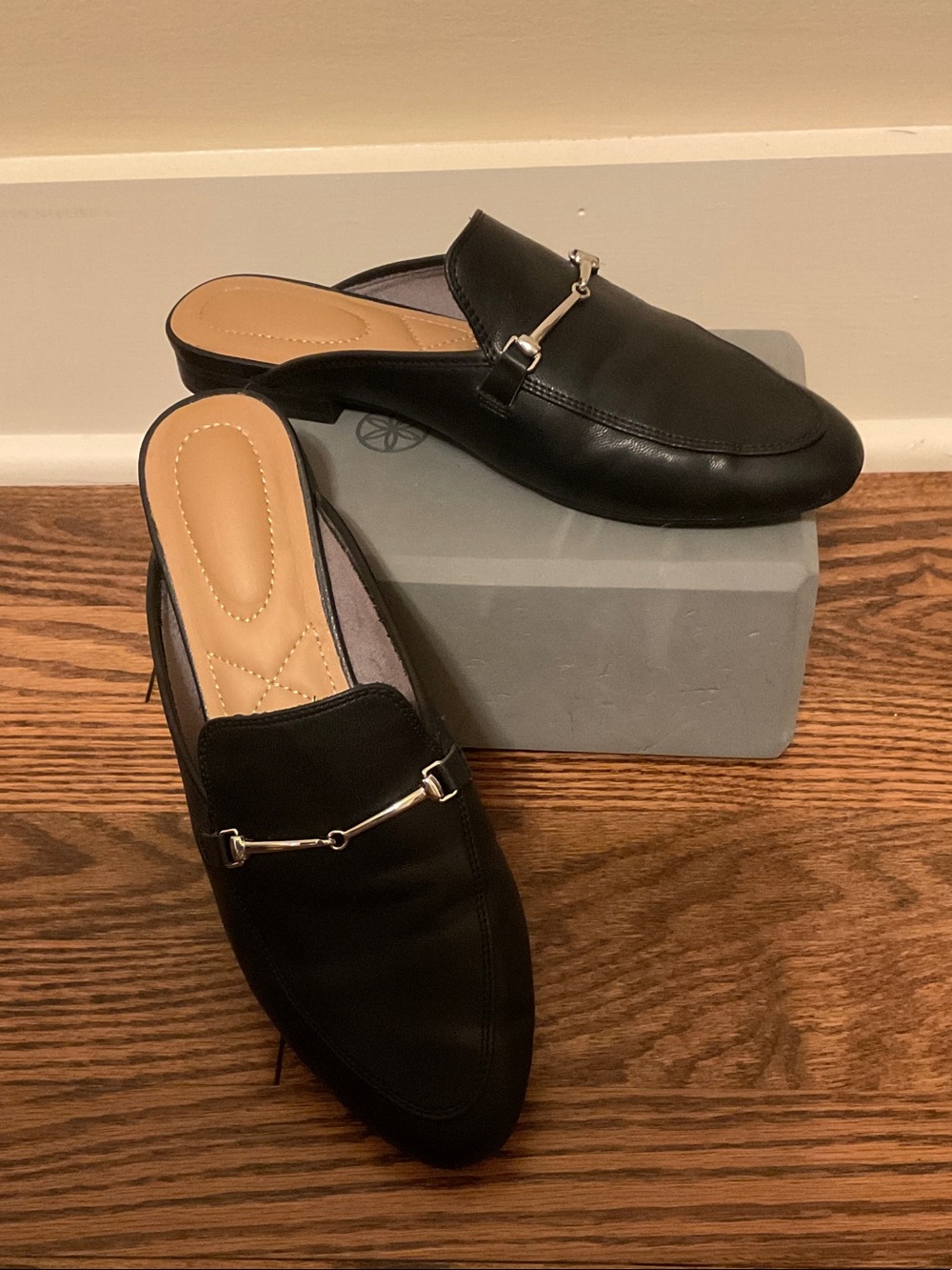 Rachel Zoe mules. Black. Size 9M
